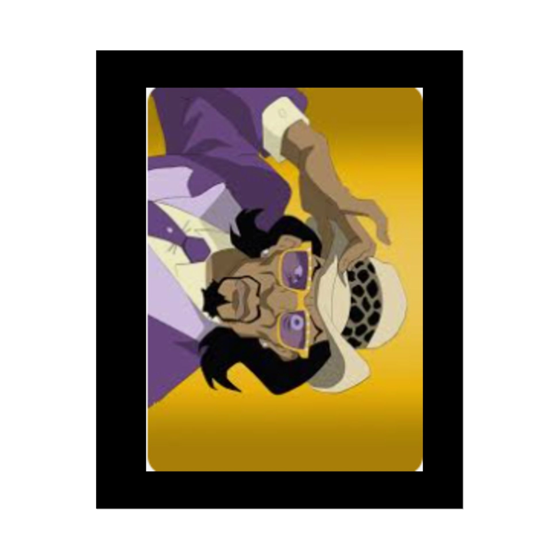 Pimp Rolled Posters of Unique Art, Retro Decor, Home Art, Gift for Art Lovers, Collectible Wall Art
