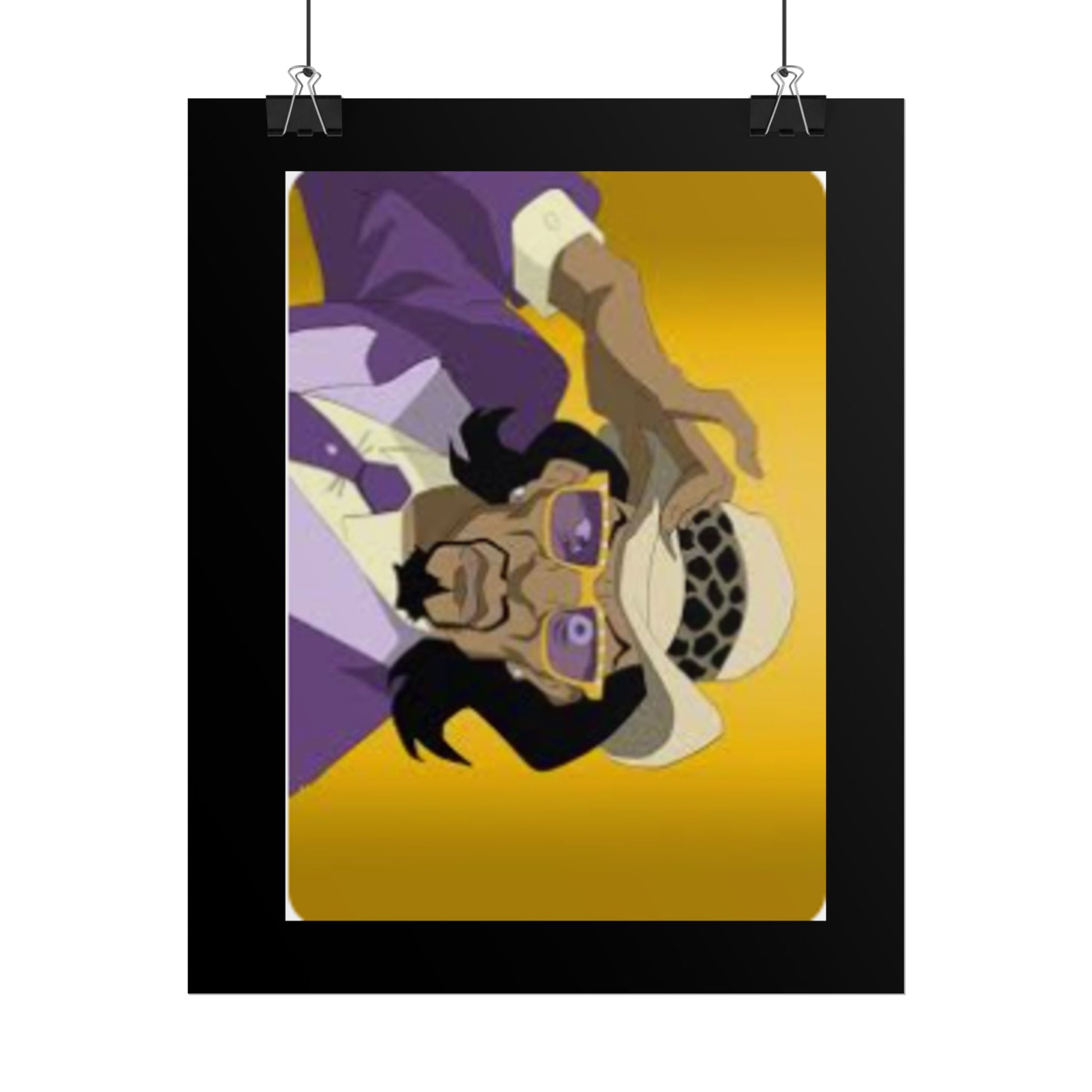 Pimp Rolled Posters of Unique Art, Retro Decor, Home Art, Gift for Art Lovers, Collectible Wall Art
