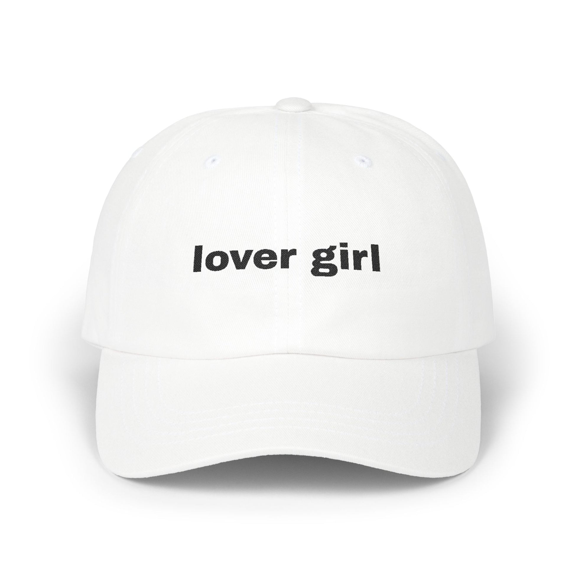 Lover Girl Dad Cap - Trendy Casual Headwear, Perfect Gift for Friends, Summer Fashion Accessory, Birthday Party Cap, Everyday Wear