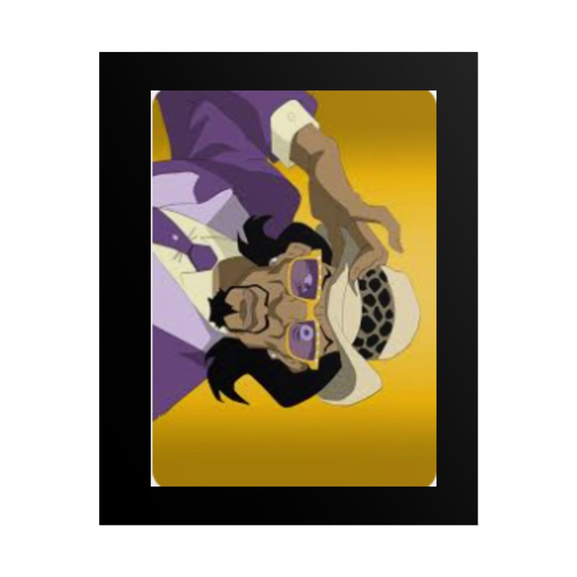 Pimp Rolled Posters of Unique Art, Retro Decor, Home Art, Gift for Art Lovers, Collectible Wall Art
