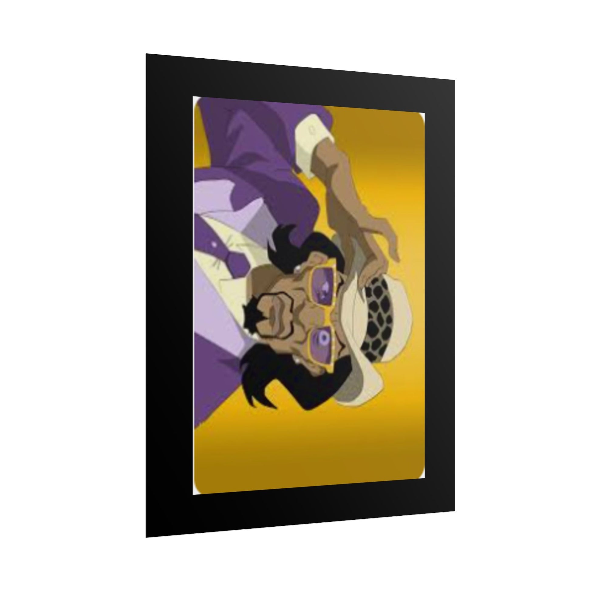 Pimp Rolled Posters of Unique Art, Retro Decor, Home Art, Gift for Art Lovers, Collectible Wall Art