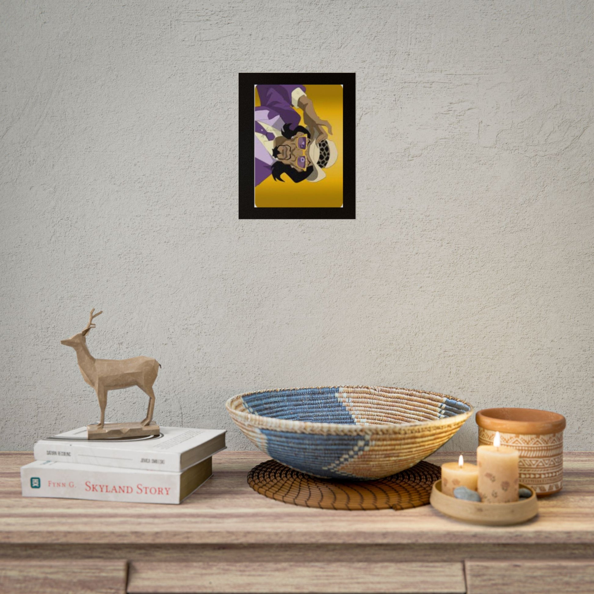 Pimp Rolled Posters of Unique Art, Retro Decor, Home Art, Gift for Art Lovers, Collectible Wall Art