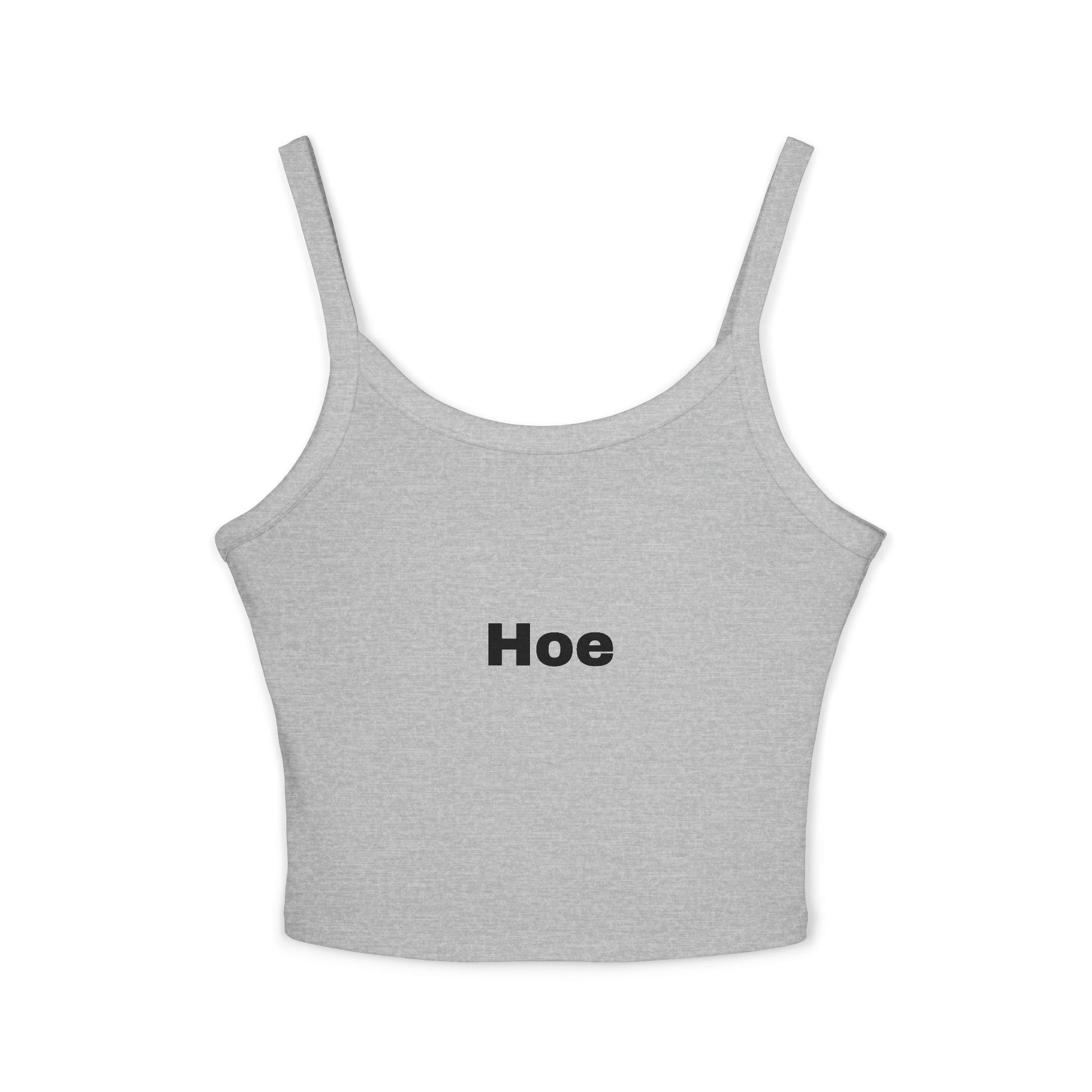 Playful Hoe Women's Spaghetti Strap Tank Top, Casual Summer Wear, Graphic Tee