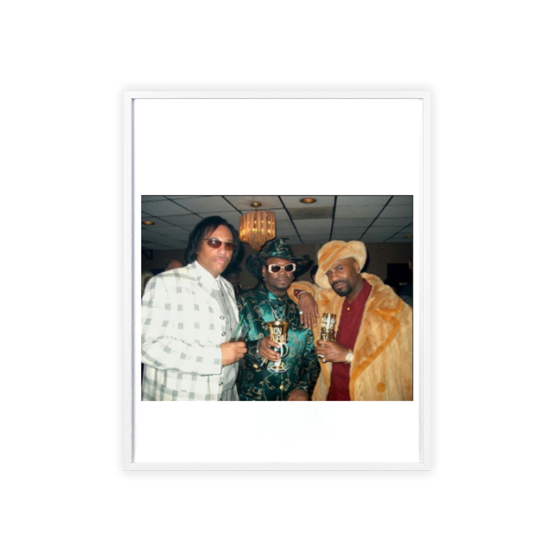 Pimping Player Ball Framed Poster, Vintage Wall Art, Home Decor, Gift for Him, Funky Art, Nostalgic Print