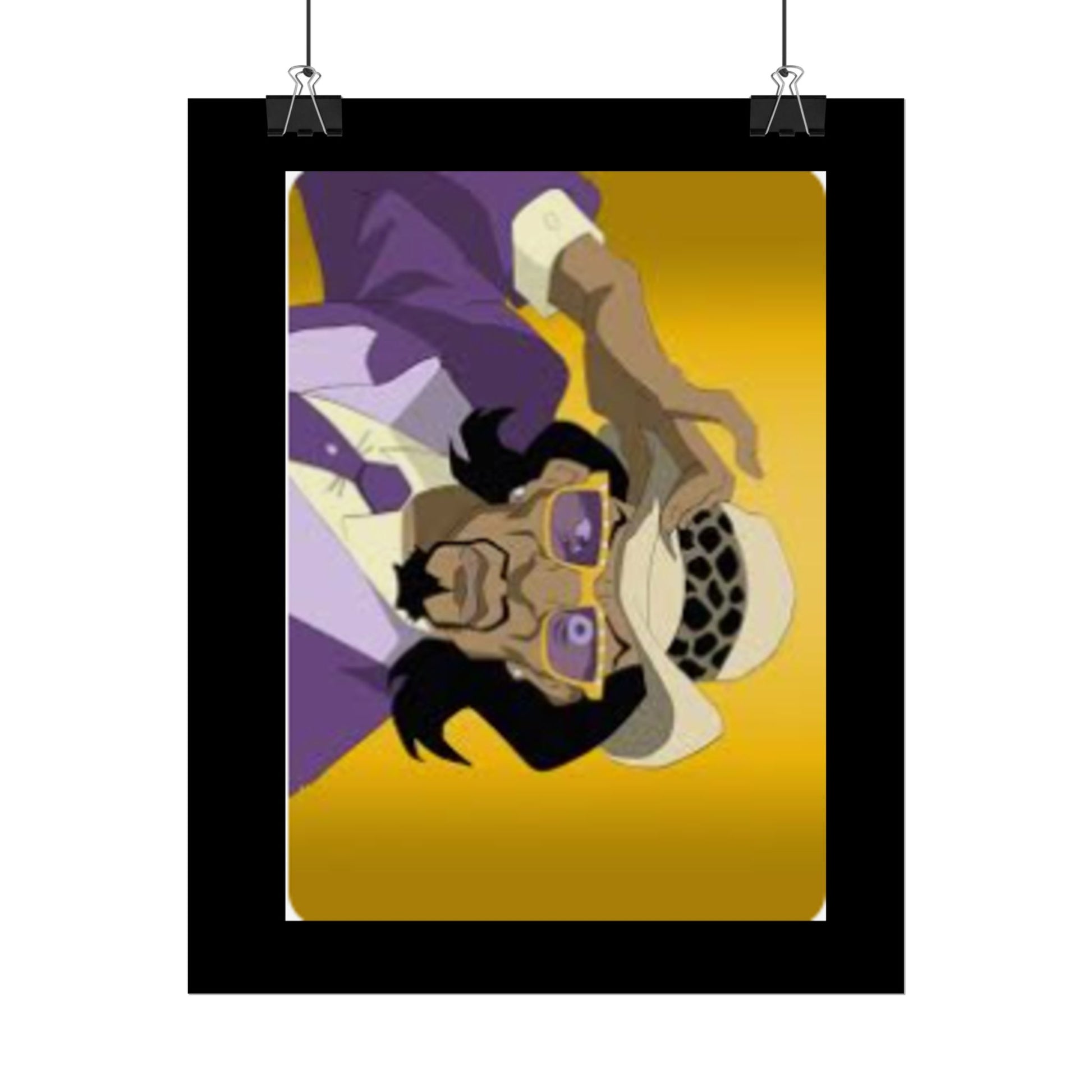 Pimp Rolled Posters of Unique Art, Retro Decor, Home Art, Gift for Art Lovers, Collectible Wall Art