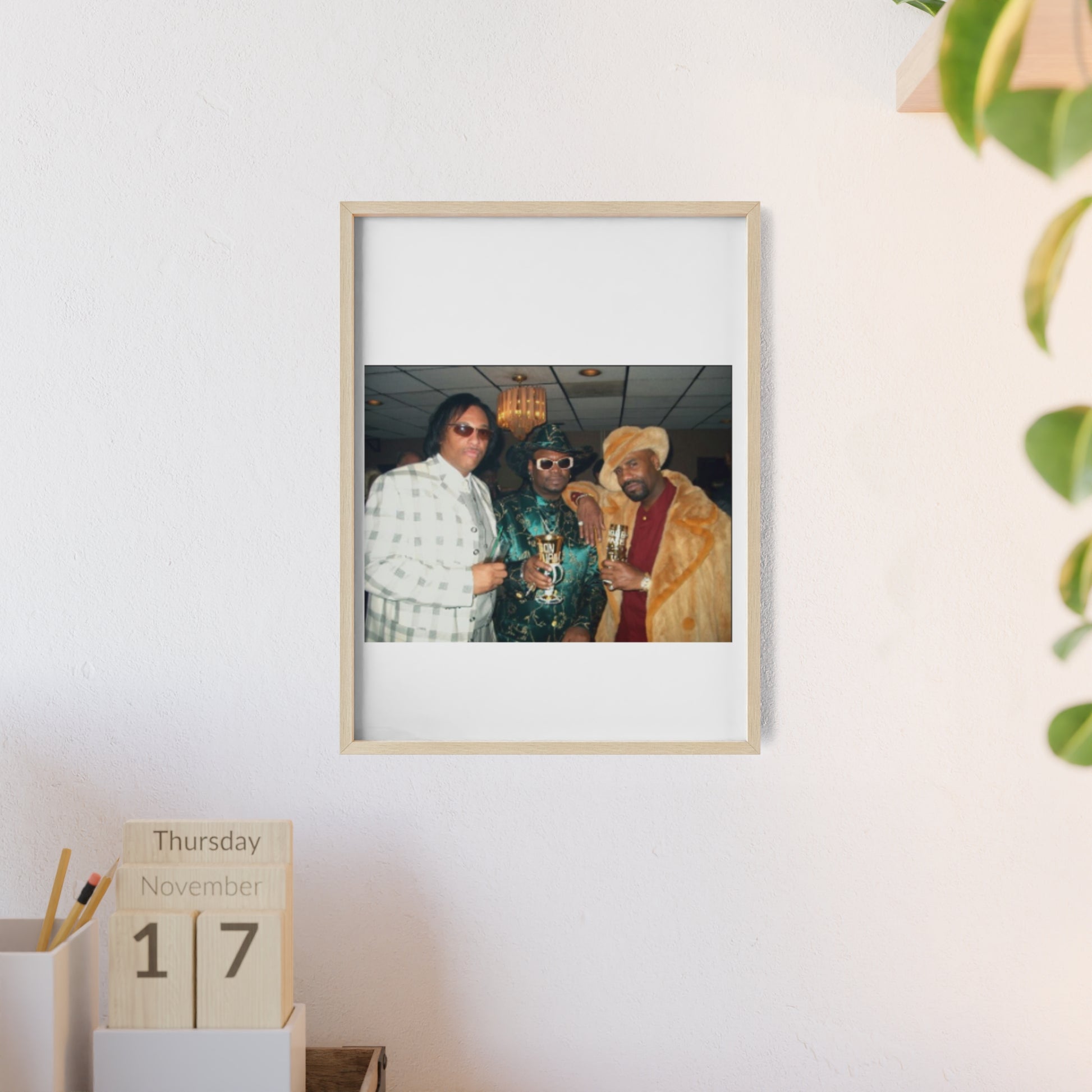 Pimping Player Ball Framed Poster, Vintage Wall Art, Home Decor, Gift for Him, Funky Art, Nostalgic Print