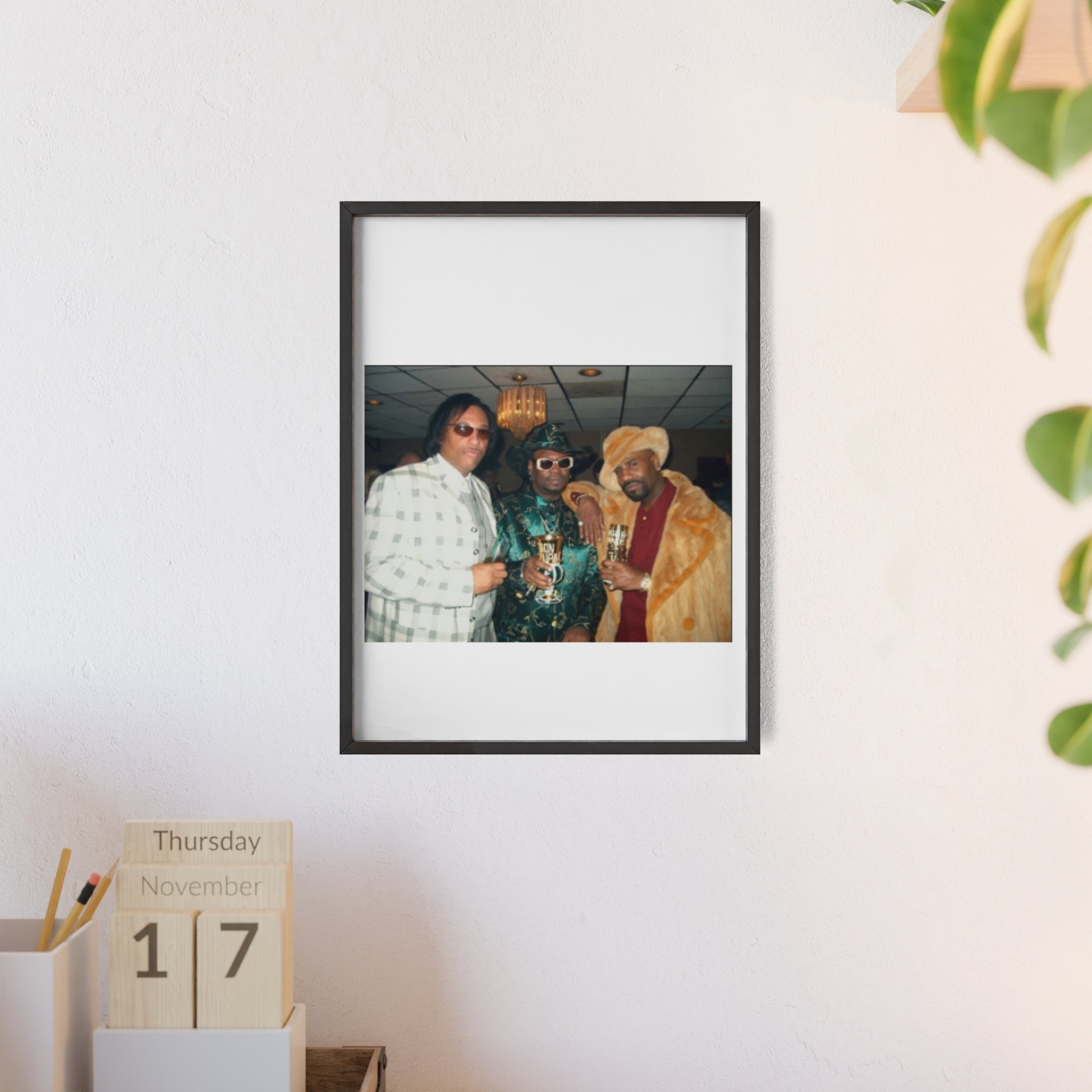 Pimping Player Ball Framed Poster, Vintage Wall Art, Home Decor, Gift for Him, Funky Art, Nostalgic Print