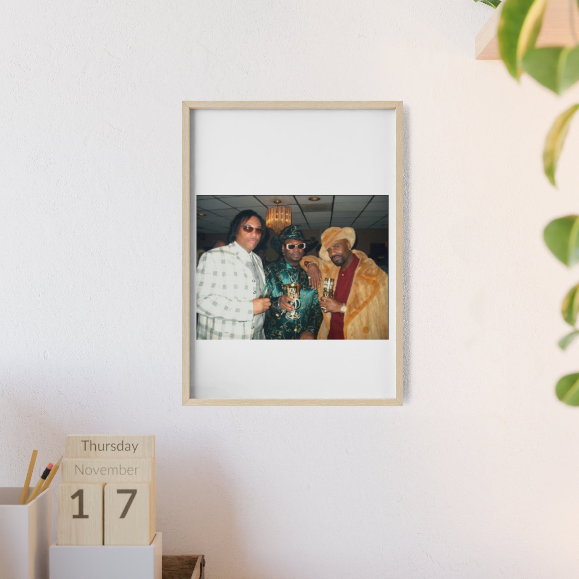 Pimping Player Ball Framed Poster, Vintage Wall Art, Home Decor, Gift for Him, Funky Art, Nostalgic Print