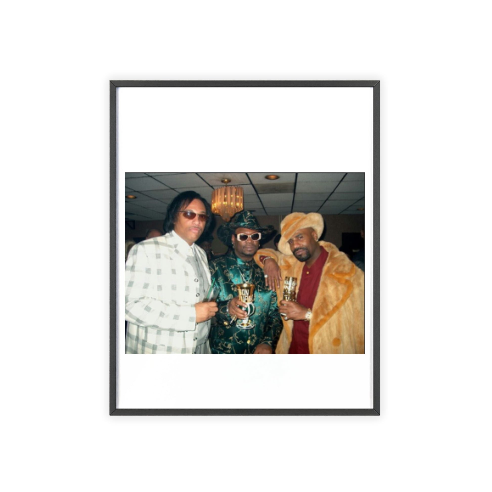 Pimping Player Ball Framed Poster, Vintage Wall Art, Home Decor, Gift for Him, Funky Art, Nostalgic Print