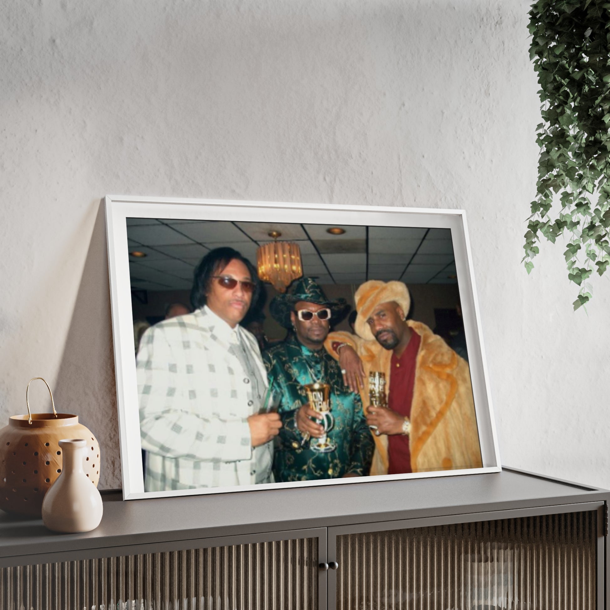 Pimping Player Ball Framed Poster, Vintage Wall Art, Home Decor, Gift for Him, Funky Art, Nostalgic Print