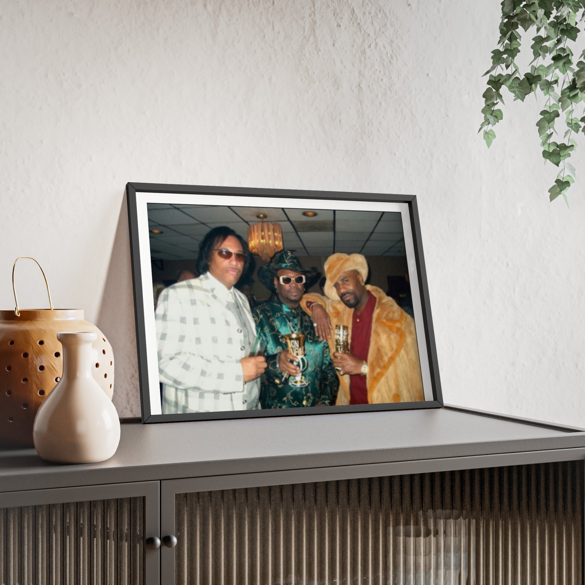 Pimping Player Ball Framed Poster, Vintage Wall Art, Home Decor, Gift for Him, Funky Art, Nostalgic Print