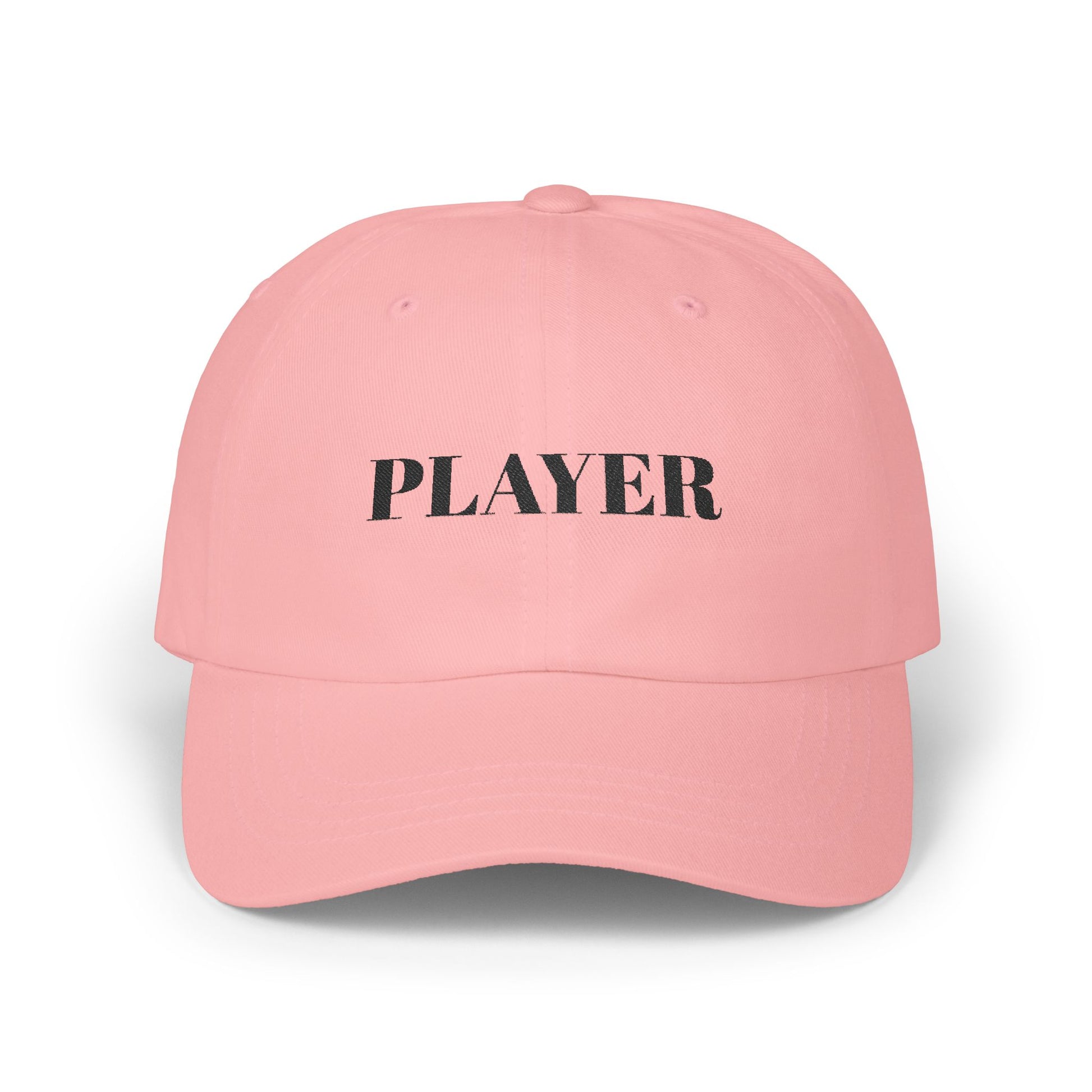 Player Classic Dad Cap - Stylish Baseball Hat for Casual Outings, Gifts for Dads, Trendy Accessories, Summer Caps, Outdoor Fun