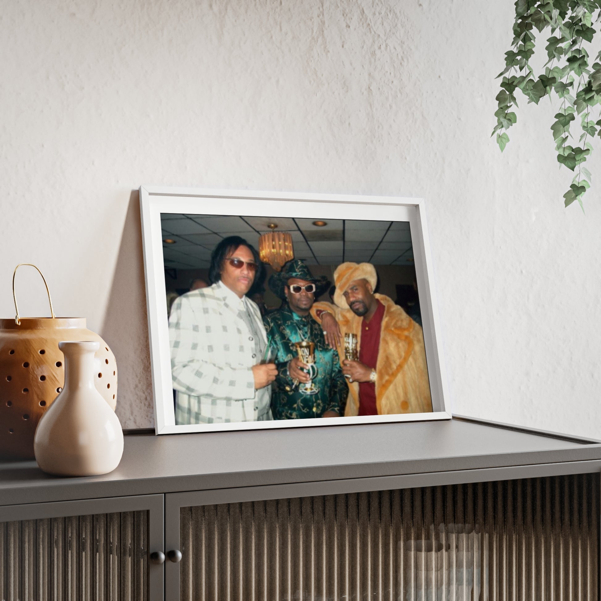 Pimping Player Ball Framed Poster, Vintage Wall Art, Home Decor, Gift for Him, Funky Art, Nostalgic Print