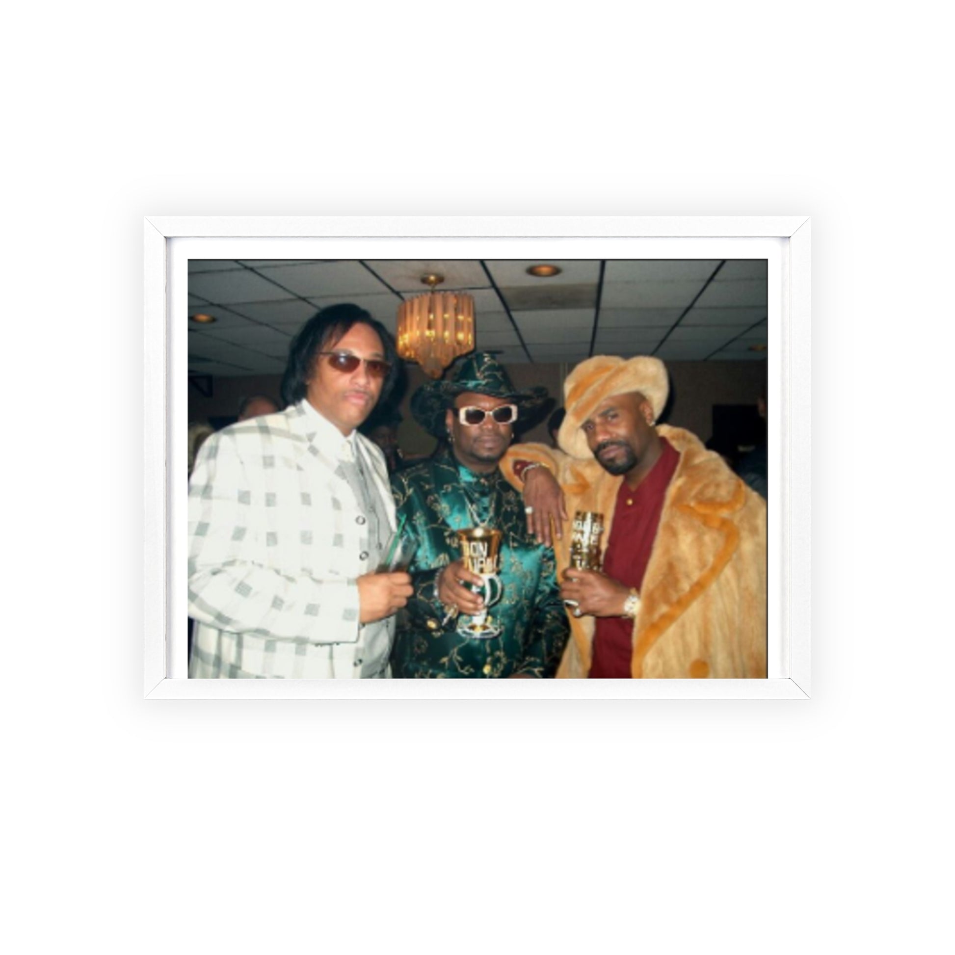 Pimping Player Ball Framed Poster, Vintage Wall Art, Home Decor, Gift for Him, Funky Art, Nostalgic Print