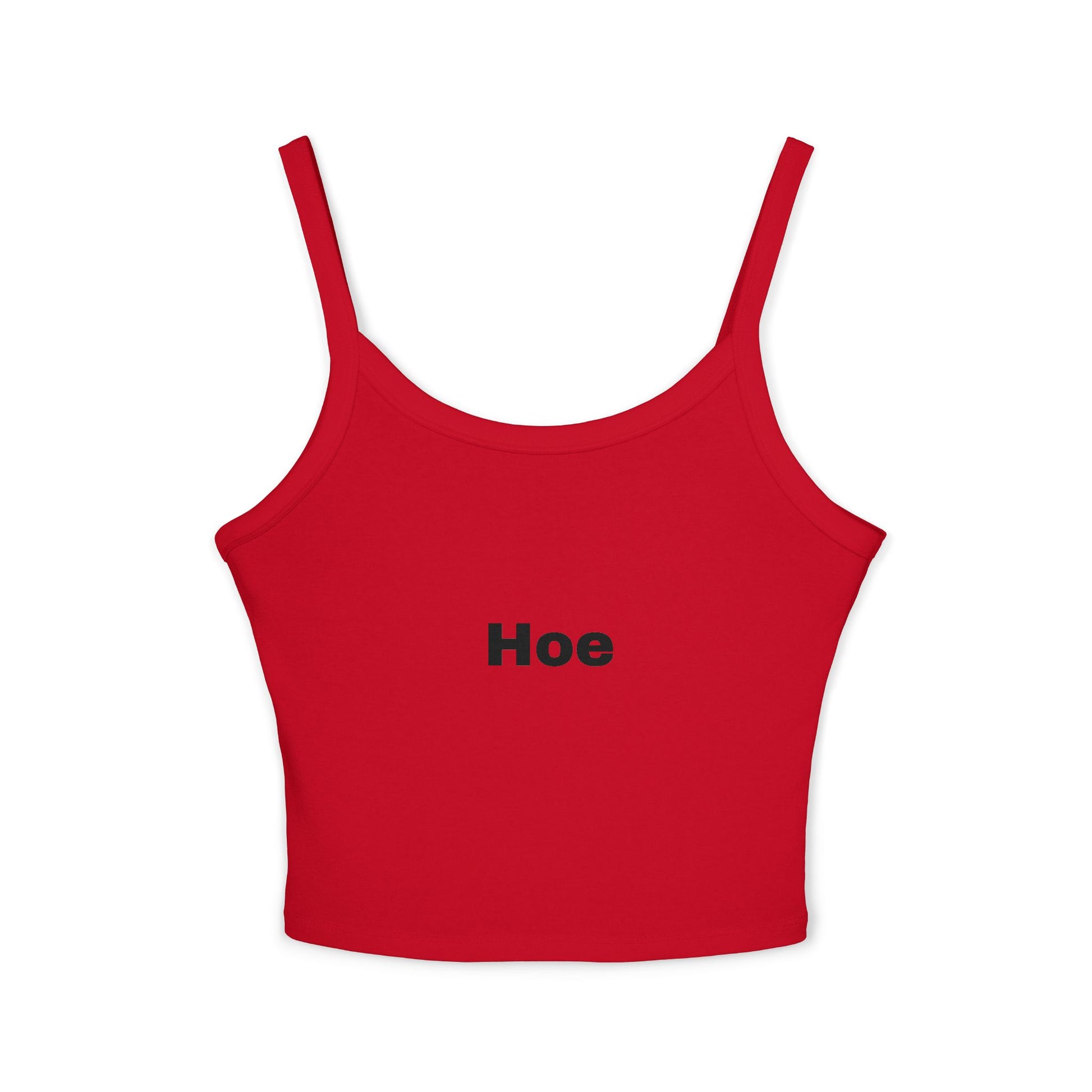Playful Hoe Women's Spaghetti Strap Tank Top, Casual Summer Wear, Graphic Tee