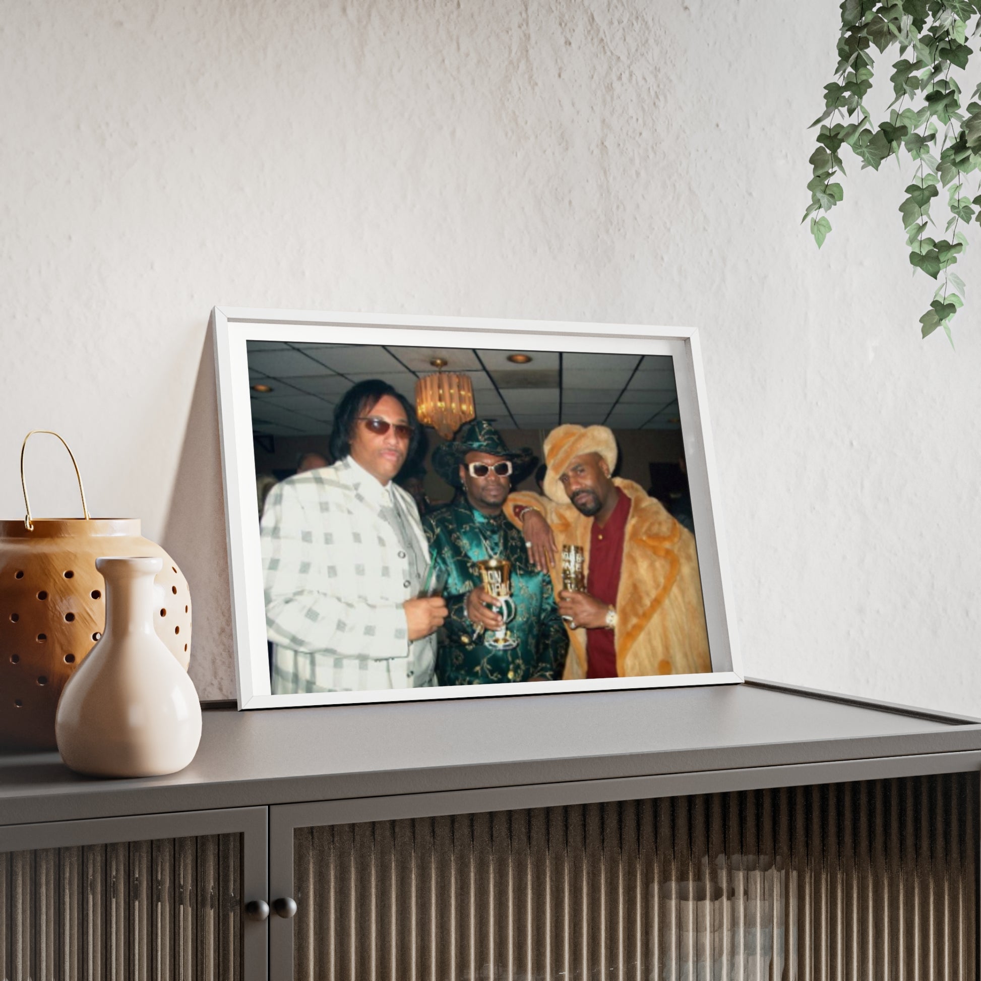 Pimping Player Ball Framed Poster, Vintage Wall Art, Home Decor, Gift for Him, Funky Art, Nostalgic Print