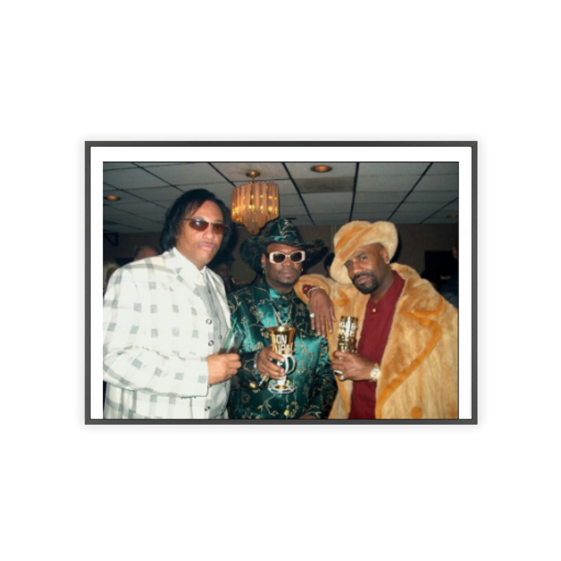 Pimping Player Ball Framed Poster, Vintage Wall Art, Home Decor, Gift for Him, Funky Art, Nostalgic Print