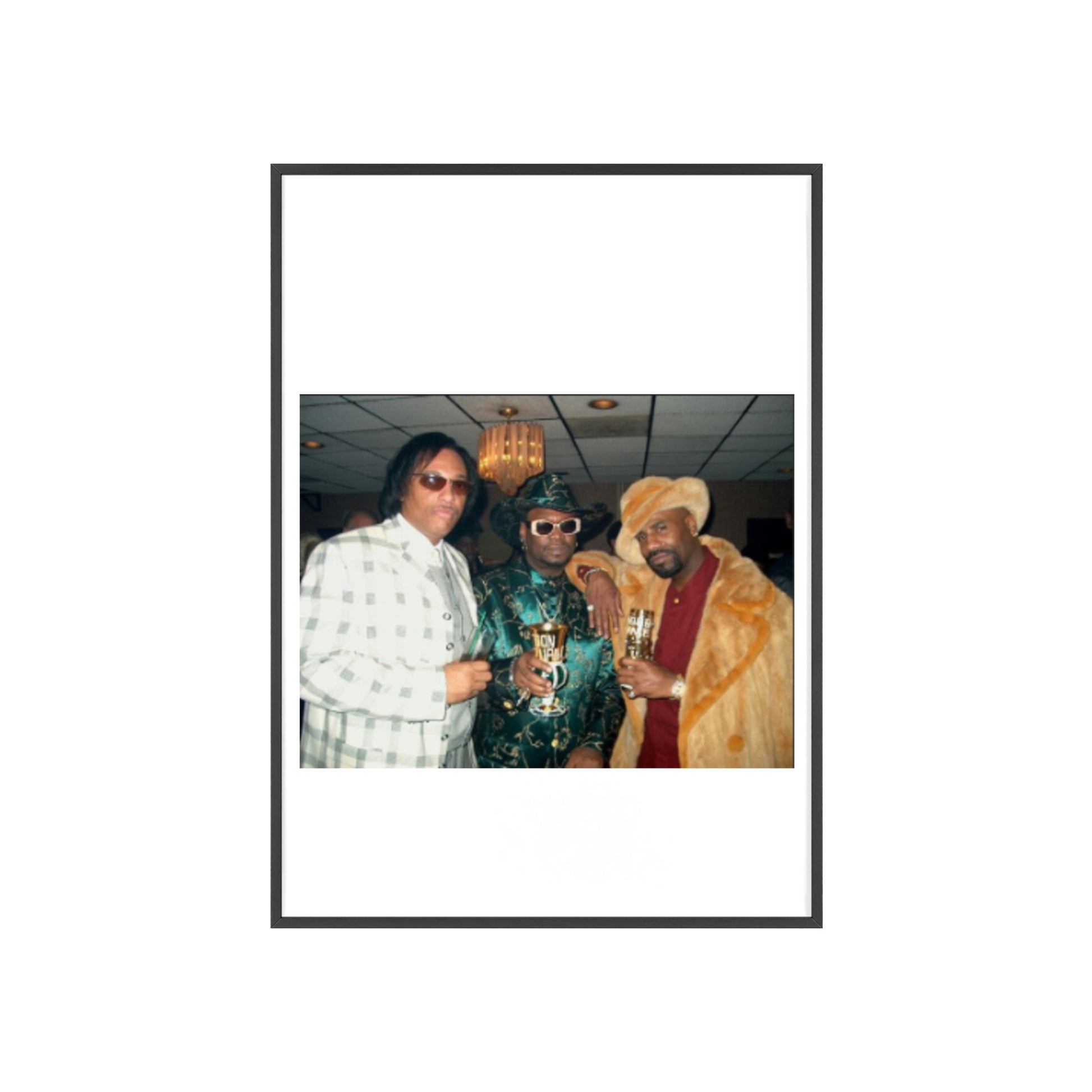 Pimping Player Ball Framed Poster, Vintage Wall Art, Home Decor, Gift for Him, Funky Art, Nostalgic Print