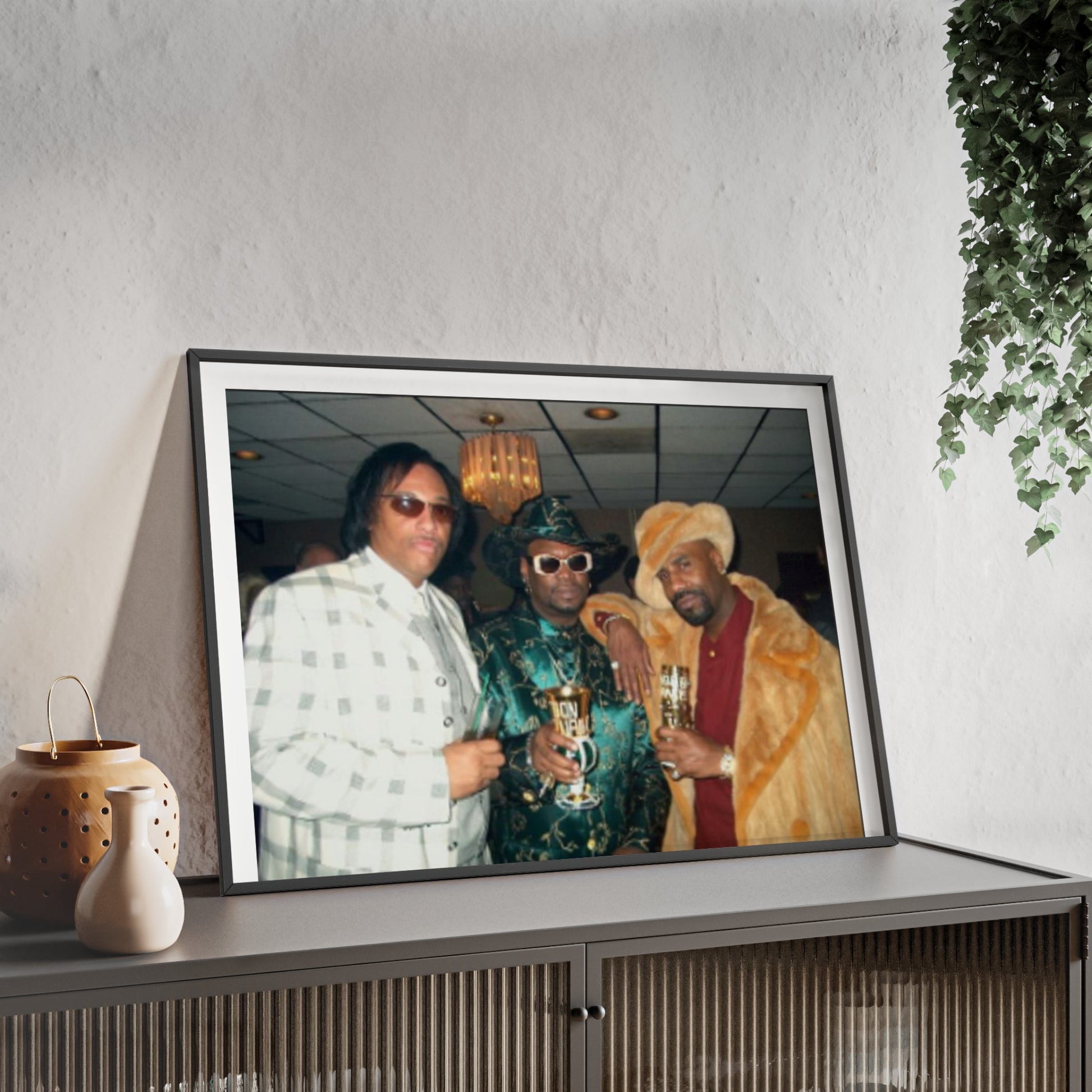 Pimping Player Ball Framed Poster, Vintage Wall Art, Home Decor, Gift for Him, Funky Art, Nostalgic Print