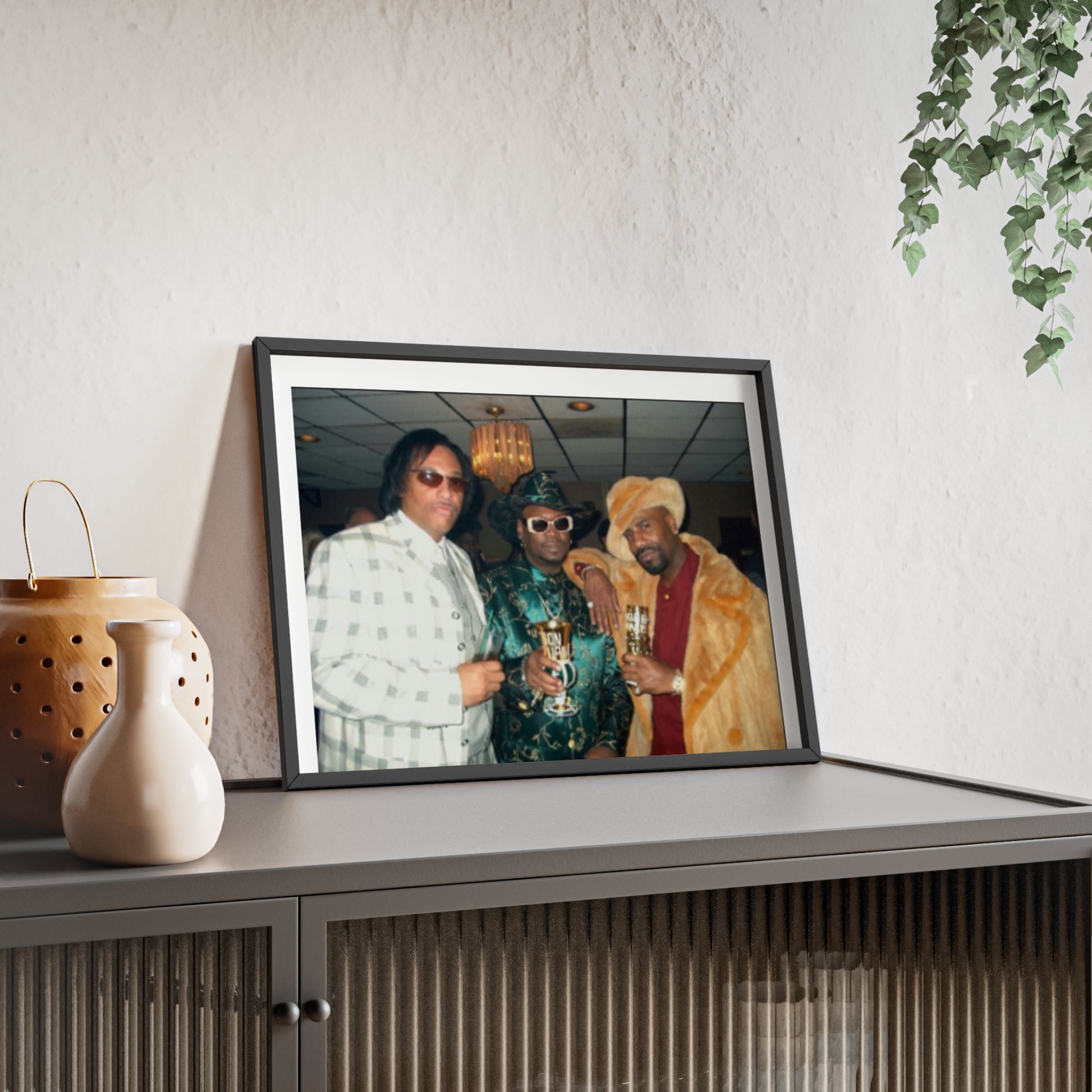 Pimping Player Ball Framed Poster, Vintage Wall Art, Home Decor, Gift for Him, Funky Art, Nostalgic Print